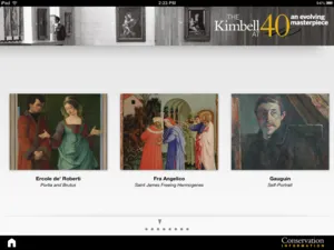 kimbell-40th-app-home-page