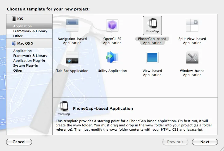 XCode4PhoneGap1